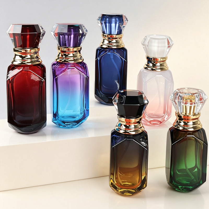 Luxury Skincare Packaging - ขวดสเปรย์น้ำหอมแบบกดขนาด 30 มล. ความจุใหญ่ เติมได้ พกพาสะดวก