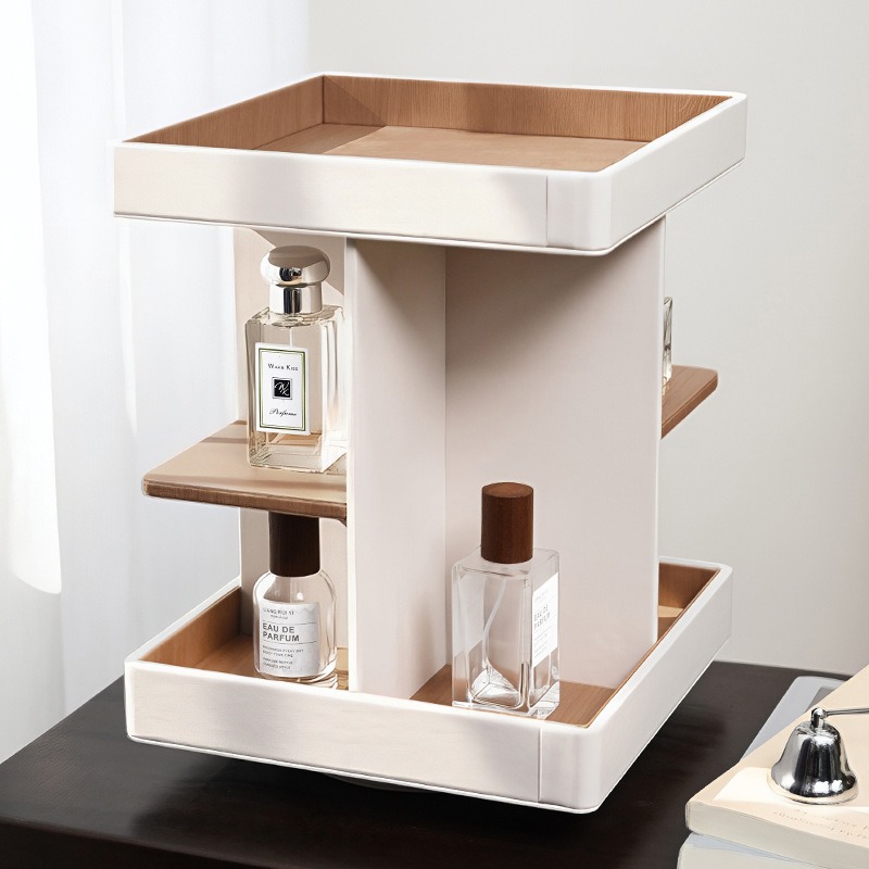 หลายชั้น 360 °   ชั้นวางเครื่อ - Luxury Skincare Tools บทวิจารณ์และราคา