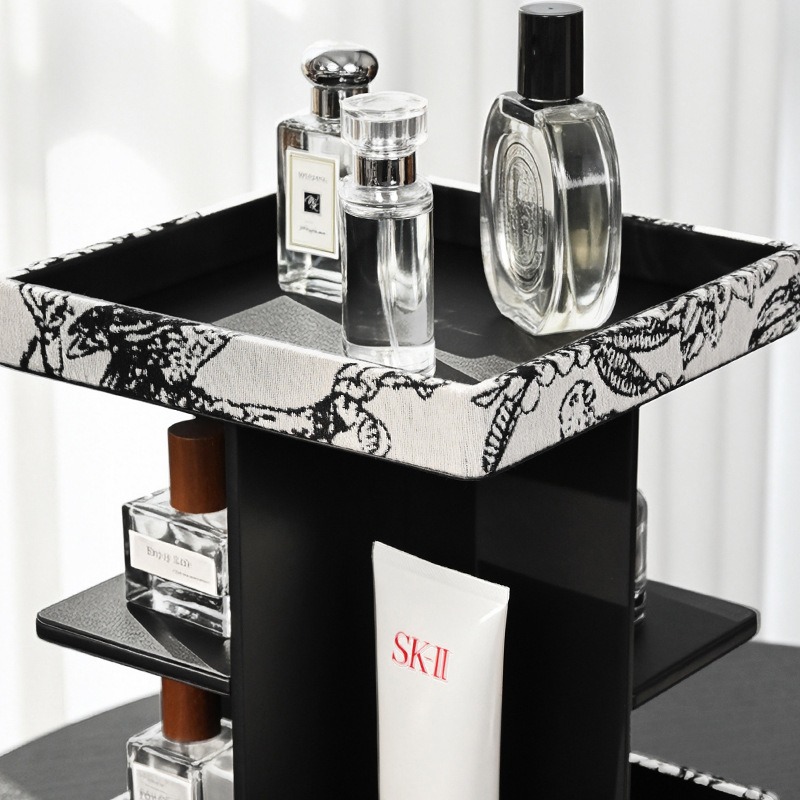 หลายชั้น 360 °   ชั้นวางเครื่อ - Luxury Skincare Tools บทวิจารณ์และราคา