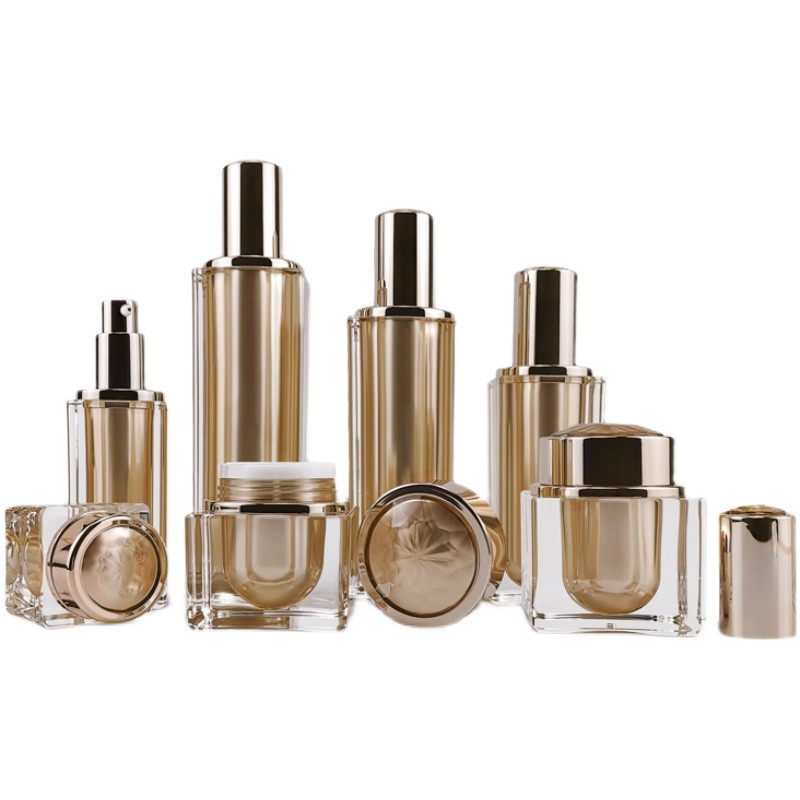อะคริลิคคุณภาพสูงครีมทองคำเครื - Luxury Skincare Packaging บทวิจารณ์และราคา