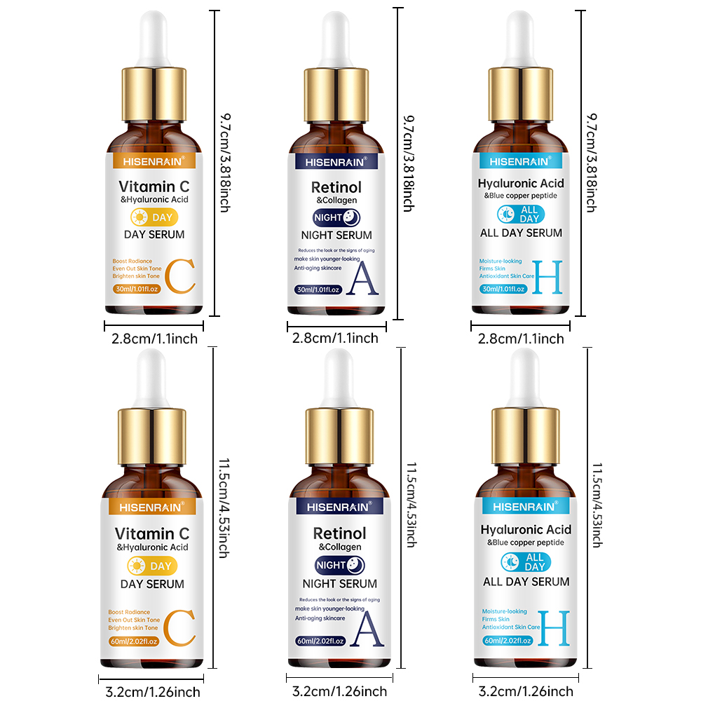 เซรั่มวิตามินซี + เรตินอล + ไฮ - Luxury Skincare Brands บทวิจารณ์และราคา
