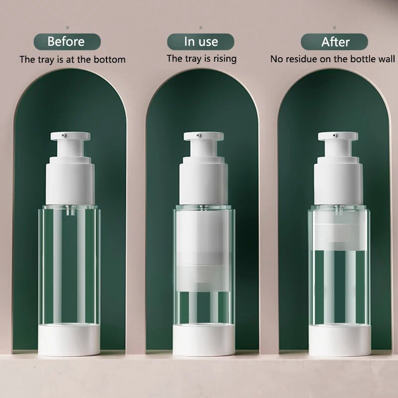 15/30/50/80/100ml สูญญากาศ Sub - Luxury Skincare Packaging บทวิจารณ์และราคา