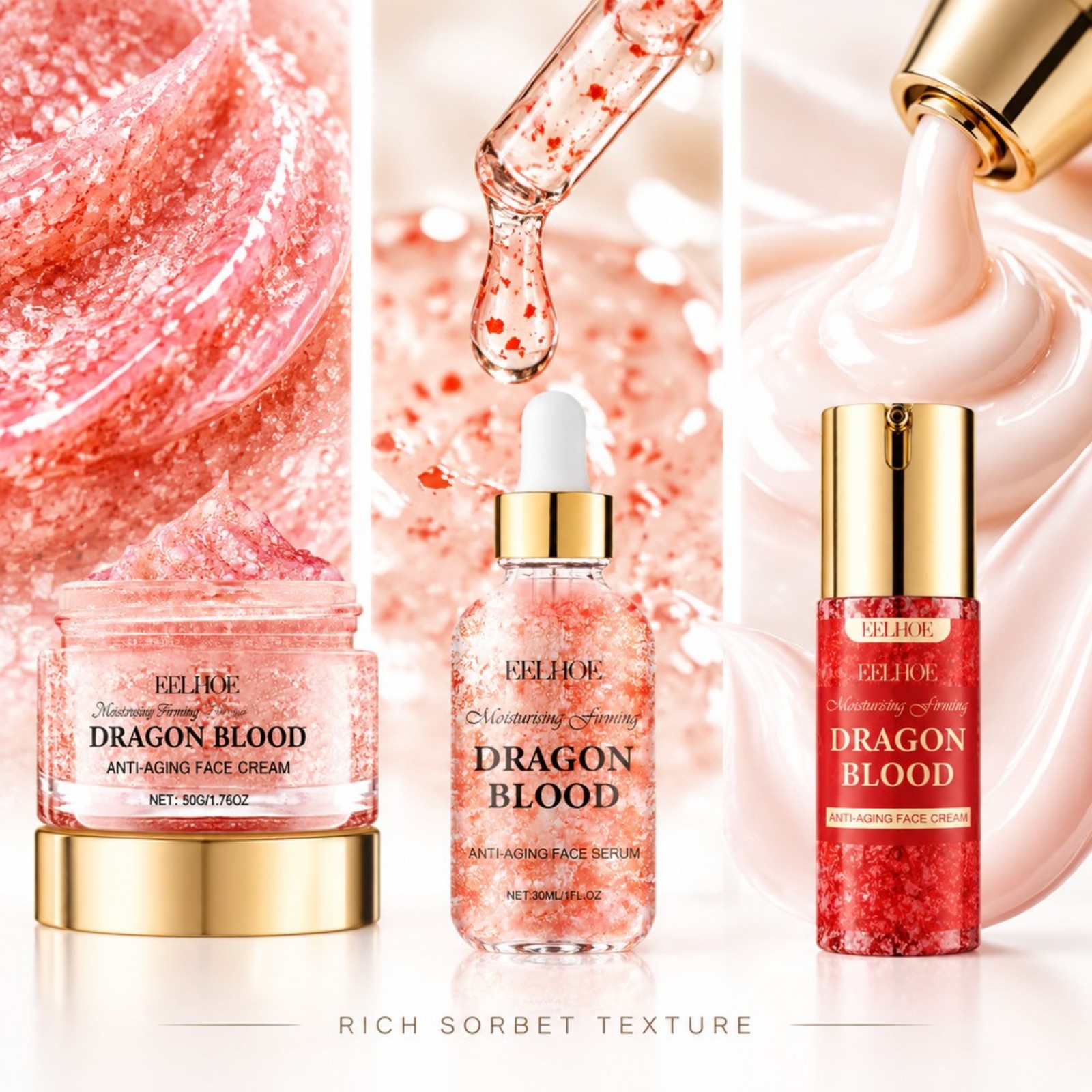 ชุดผลิตภัณฑ์ดูแลผิวหน้า ดราก้อ - Luxury Skincare Brands บทวิจารณ์และราคา
